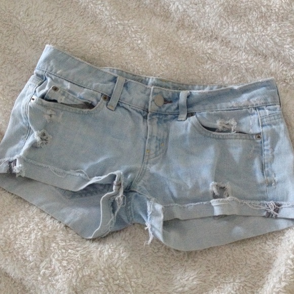 American Eagle jean shorts