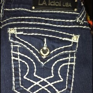La Idols. They resemble miss me jeans