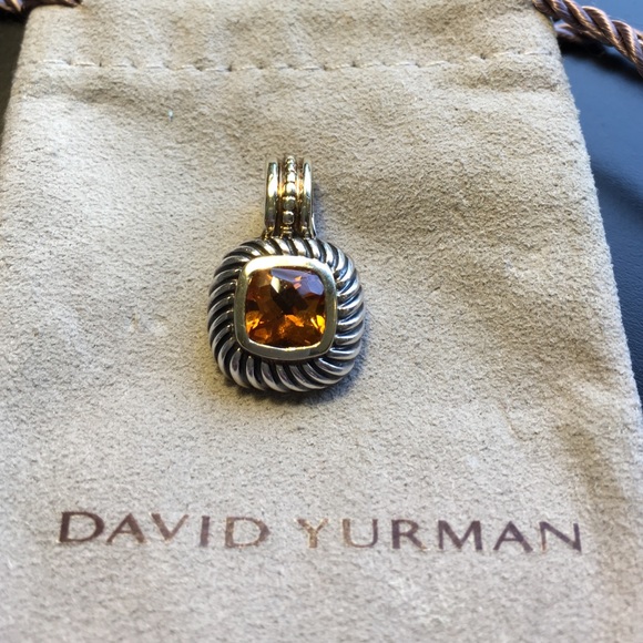 David Yurman Citrine Albion Cable Enhancer