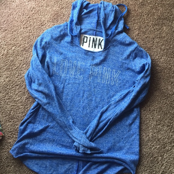 PINK long sleeve hoodie