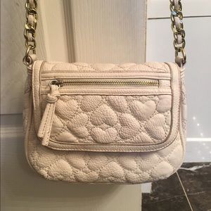 Cream Betsey Johnson Crossbody bag