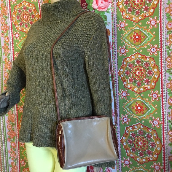 CC Courtenay Genuine Leather Cross Body Bag