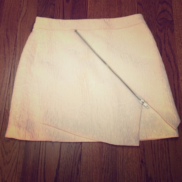 White miniskirt