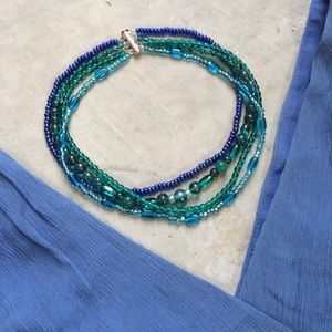 Bondi Wave Choker Silver 15.5"