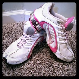 Pretty in pink Nike Shox!