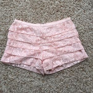 Light Pink Laced Short