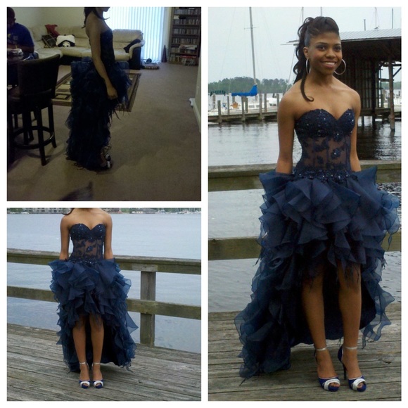 Jasz Couture high-low dress