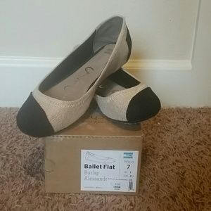 Burlap Alessandra Ballet Flat