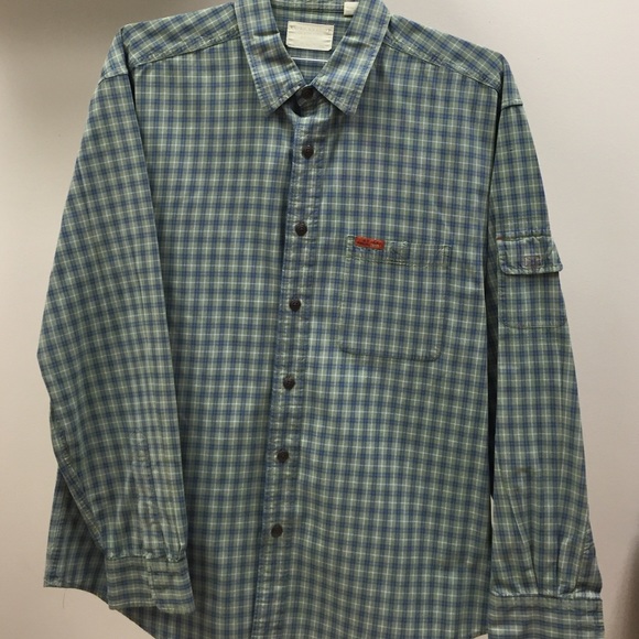 Men's plaid Button Up
