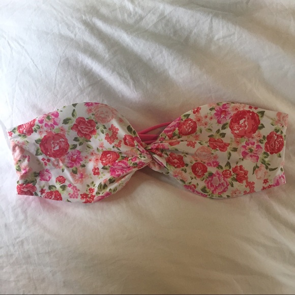 Abercrombie & Fitch Floral Bikini Bandeau