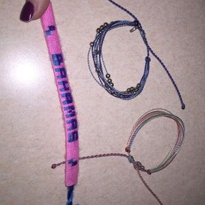 Pura Vida brackets & Bahamas bracelet