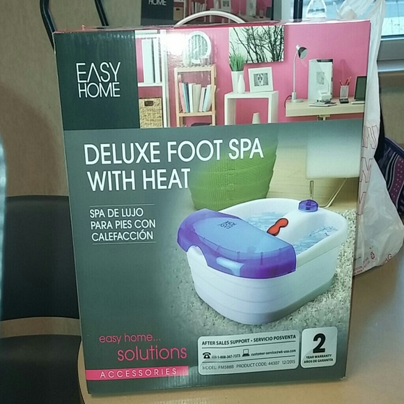 Deluxe Foot spa with heat