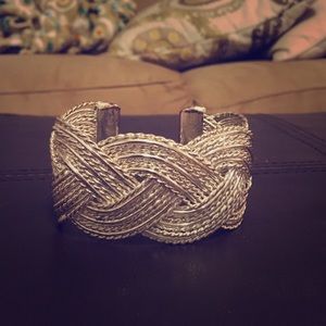 Express silver bracelet