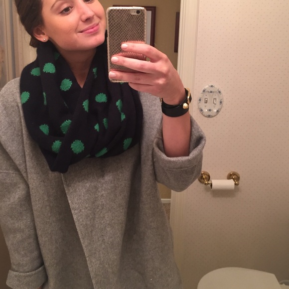 J. Crew Accessories - J.crew polka dot snood