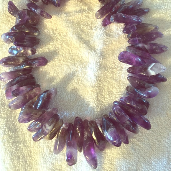 Amethyst necklace