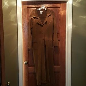 Vintage long cabi  duster coat