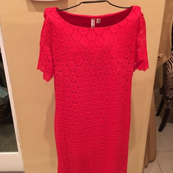 Red Outing dress