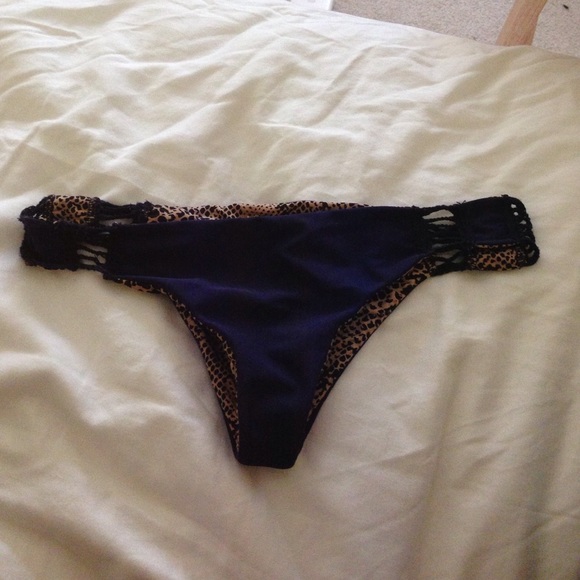 navy blue acacia bottoms