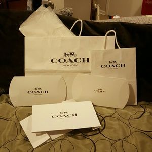 COACH New York Gift Bags /gift boxes, etc.