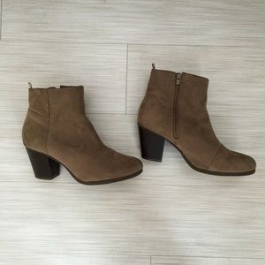 Tan Booties