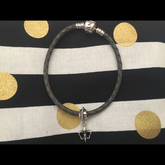 Pandora leather bracelet