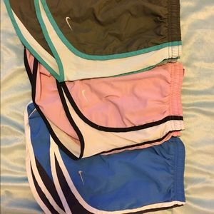 set of 3 Nike shorts