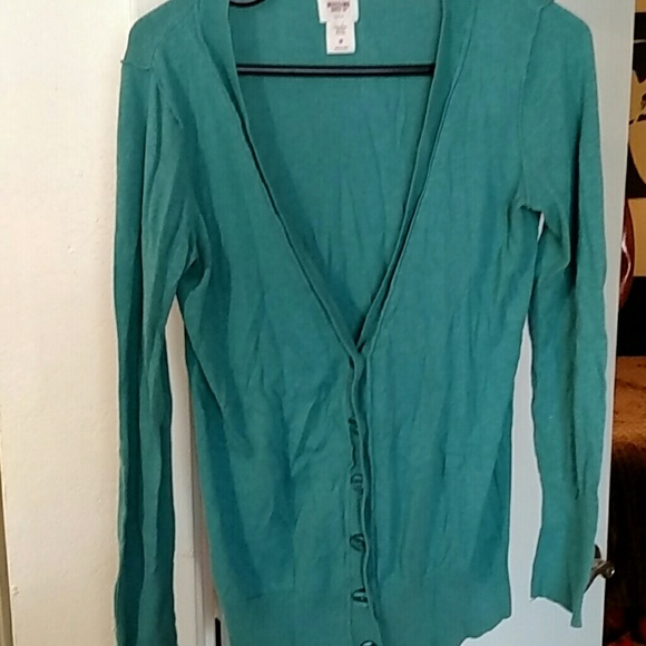Teal Cardigan!