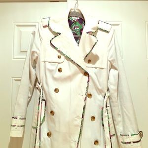 Lilly Pulitzer Trench Coat
