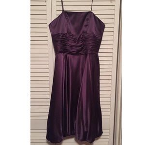 Silk bridesmaid dress