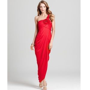 BCBGMAXAZRIA Women's Elysa One Shoulder Gown