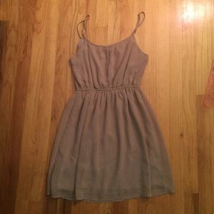 Beige Dress