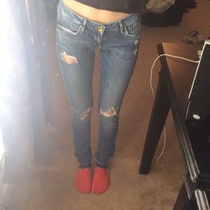 H&m distressed jeans