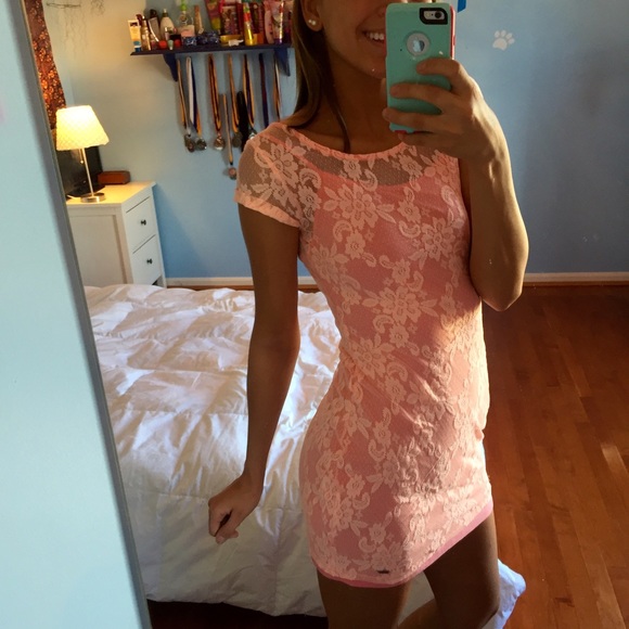 Pink Hollister Dress🌺💕💋