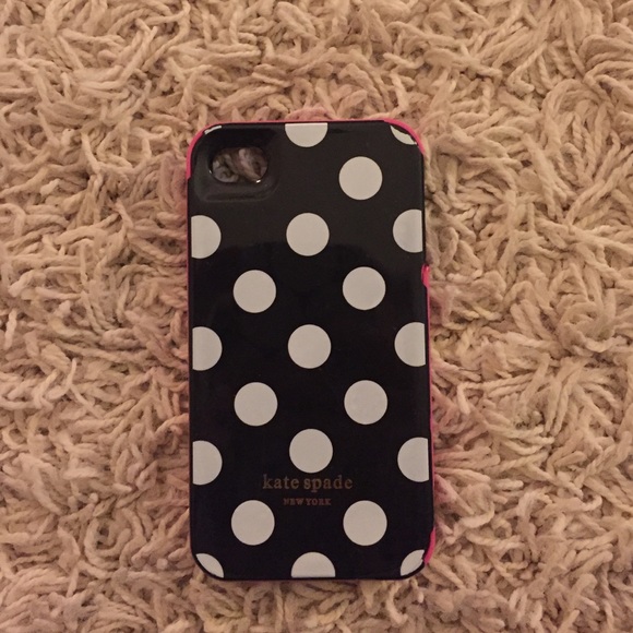 Kate Spade black iPhone 4/4s case