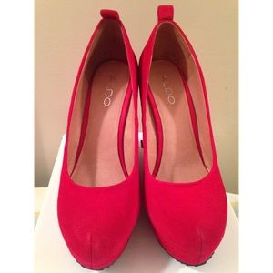 Red ALDO Wedges