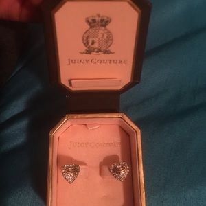 Juicy Couture Heart Earrings