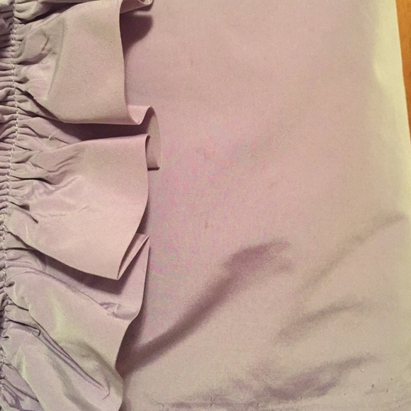 BCBG Lavender Ruffle Dress - Picture 3 of 4