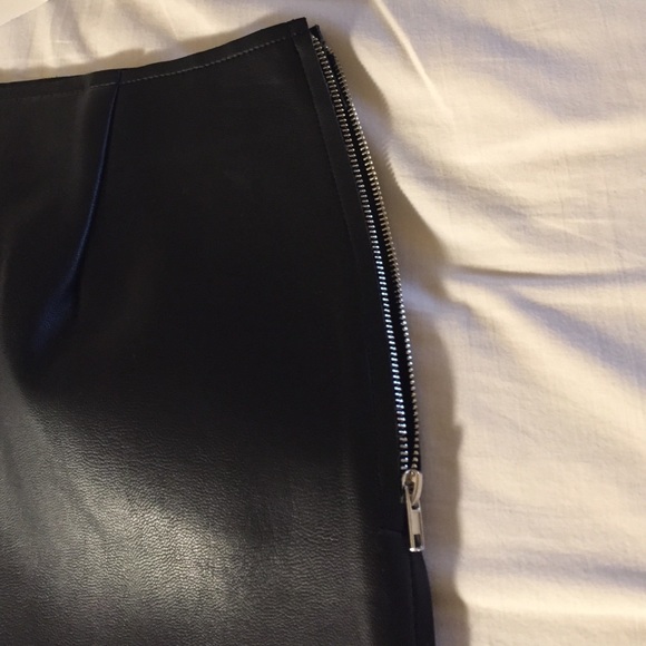 New Black faux leather skirt from Nordstrom! - Picture 3 of 3