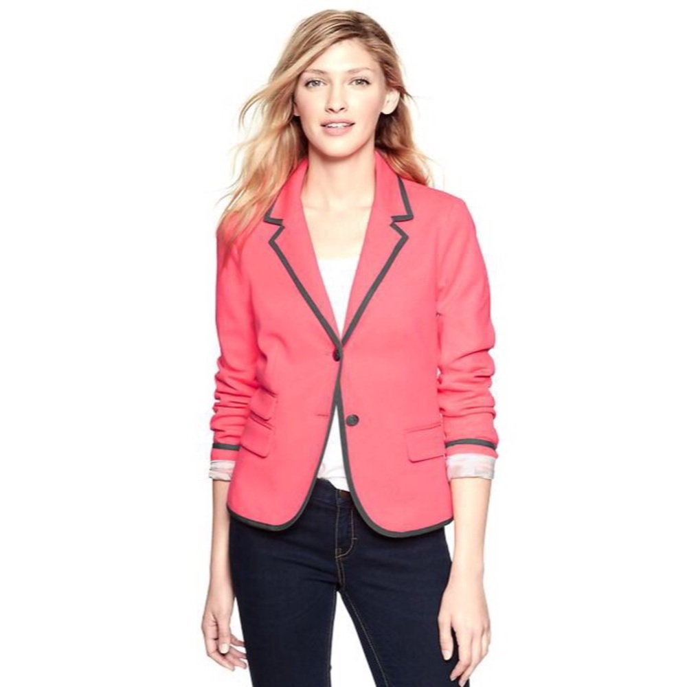 Neon blazer from Gap