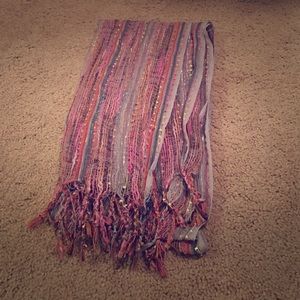 Pink and Blue Scarf ❤️