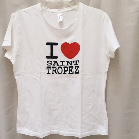 I ❤️ saint tropez tshirt