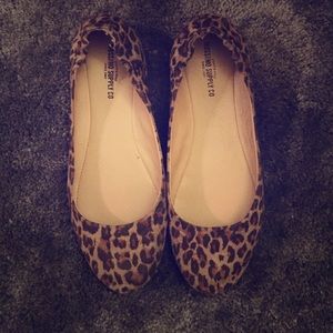 Cheetah print flats😍 size 8