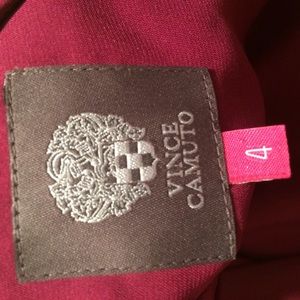 Vince Camuto  maroon dress