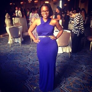 Royal Blue Ted Baker Dress