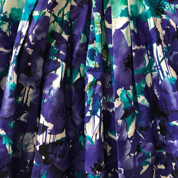 Strapless Floral Dress - Picture 3 of 6