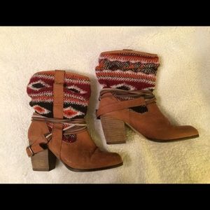 Steve Madden 'Tolteca' brown leather boots