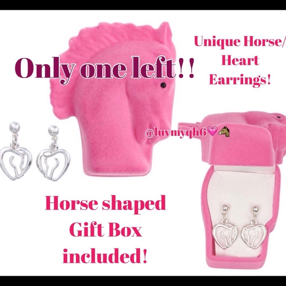 Jewelry - Horse Silhouette Earrings Last One!