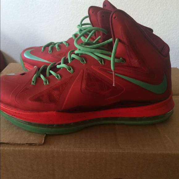 Nike Lebron X 10 12 13 11 Christmas
