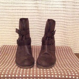 Rocket Dog Choco-Brown Ankle Boots🚀🐶