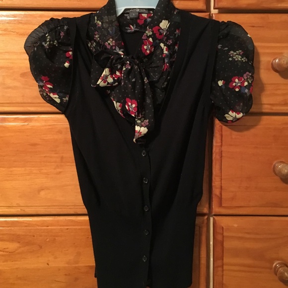 Fancy work blouse.... Or anywhere really!